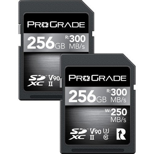 Prograde Digital 256Gb UHS-II V90 SDXC Memory Card (2-Pack) - cambuy-lives Prograde Digital 256Gb UHS-II V90 SDXC Memory Card (2-Pack) - cambuy-lives